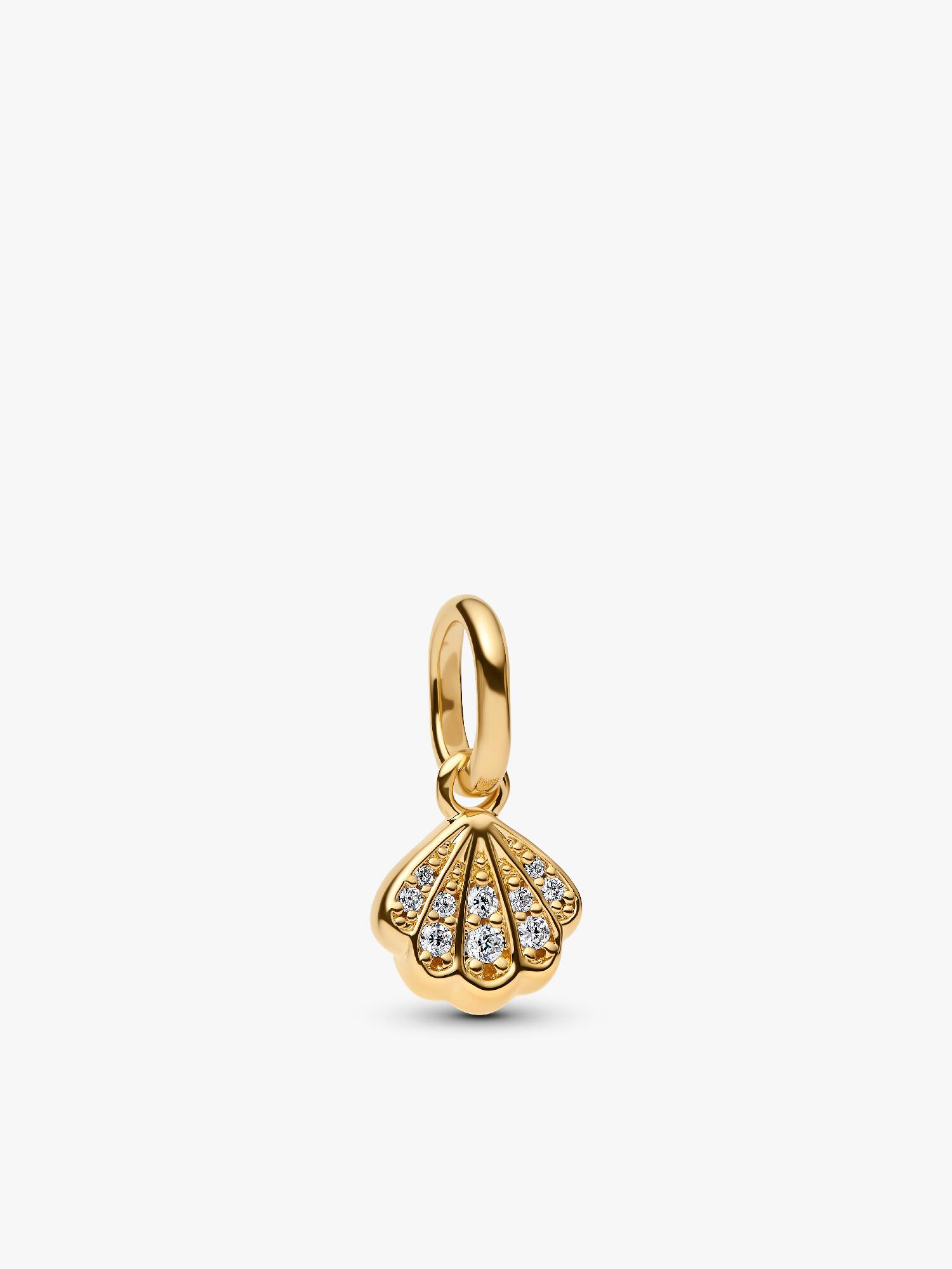 Mini charm colgante Concha reluciente