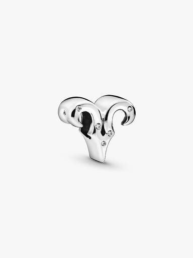 Charm del zodíaco Aries resplandeciente