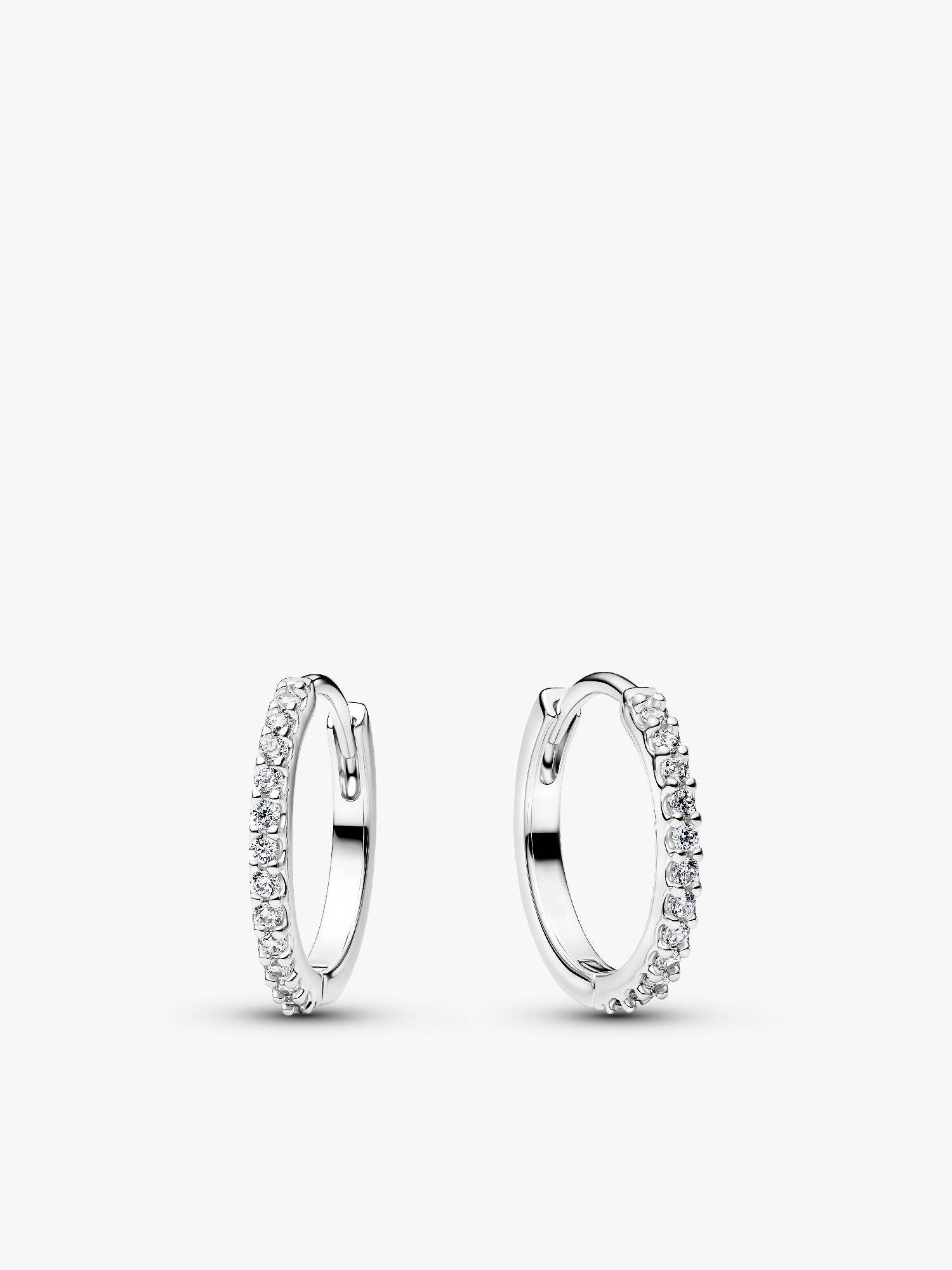 Aretes de Aro Mini Onda Resplandeciente