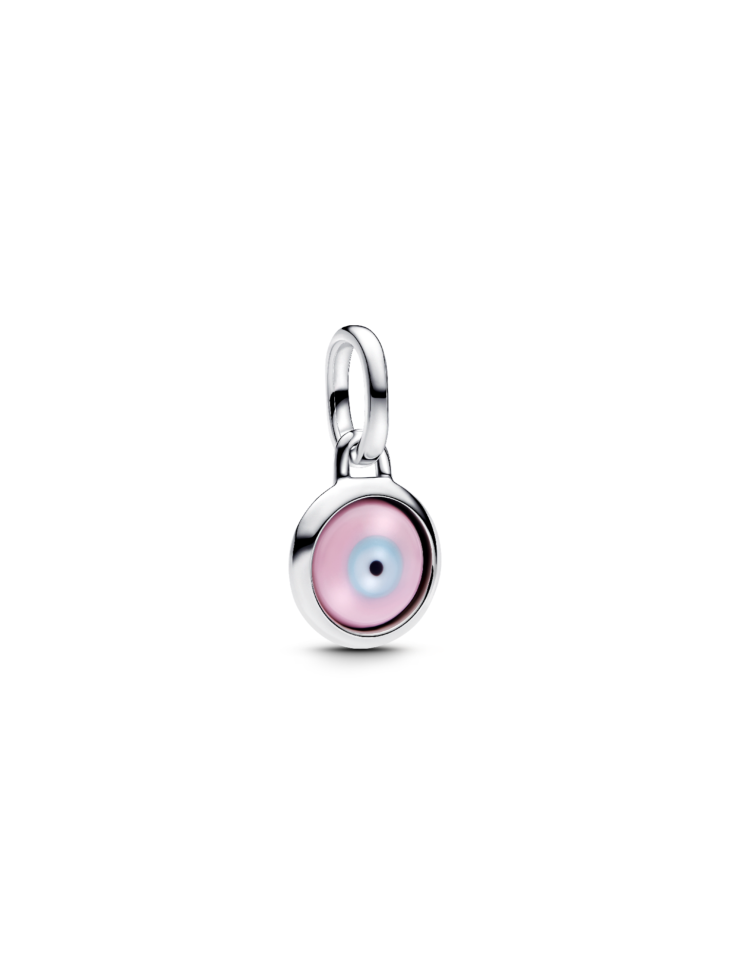 Charm Mini Colgante Grabable Mal de Ojo de Cristal Murano