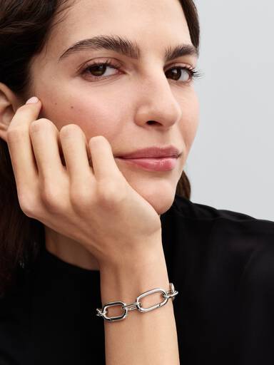 Nuevo brazalete de cadena de eslabones Audaz