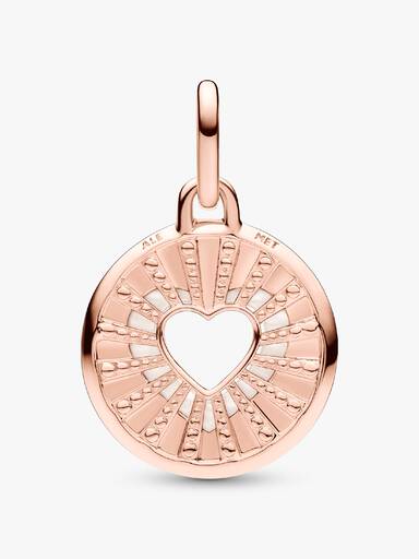Charm Medallón Corazones Pandora ME