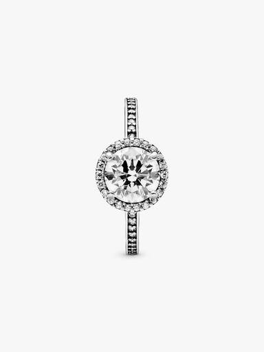 Anillo redondo brillante