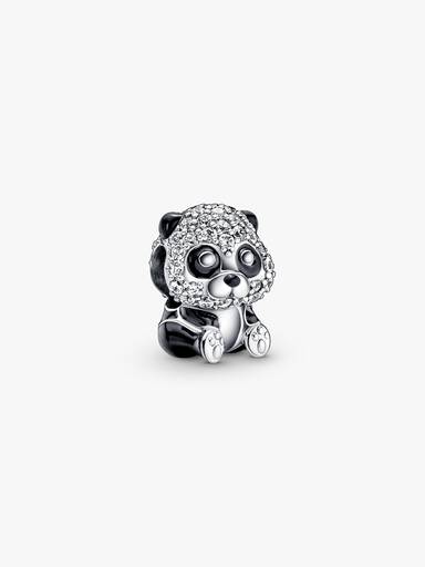 Charm Panda tierno reluciente