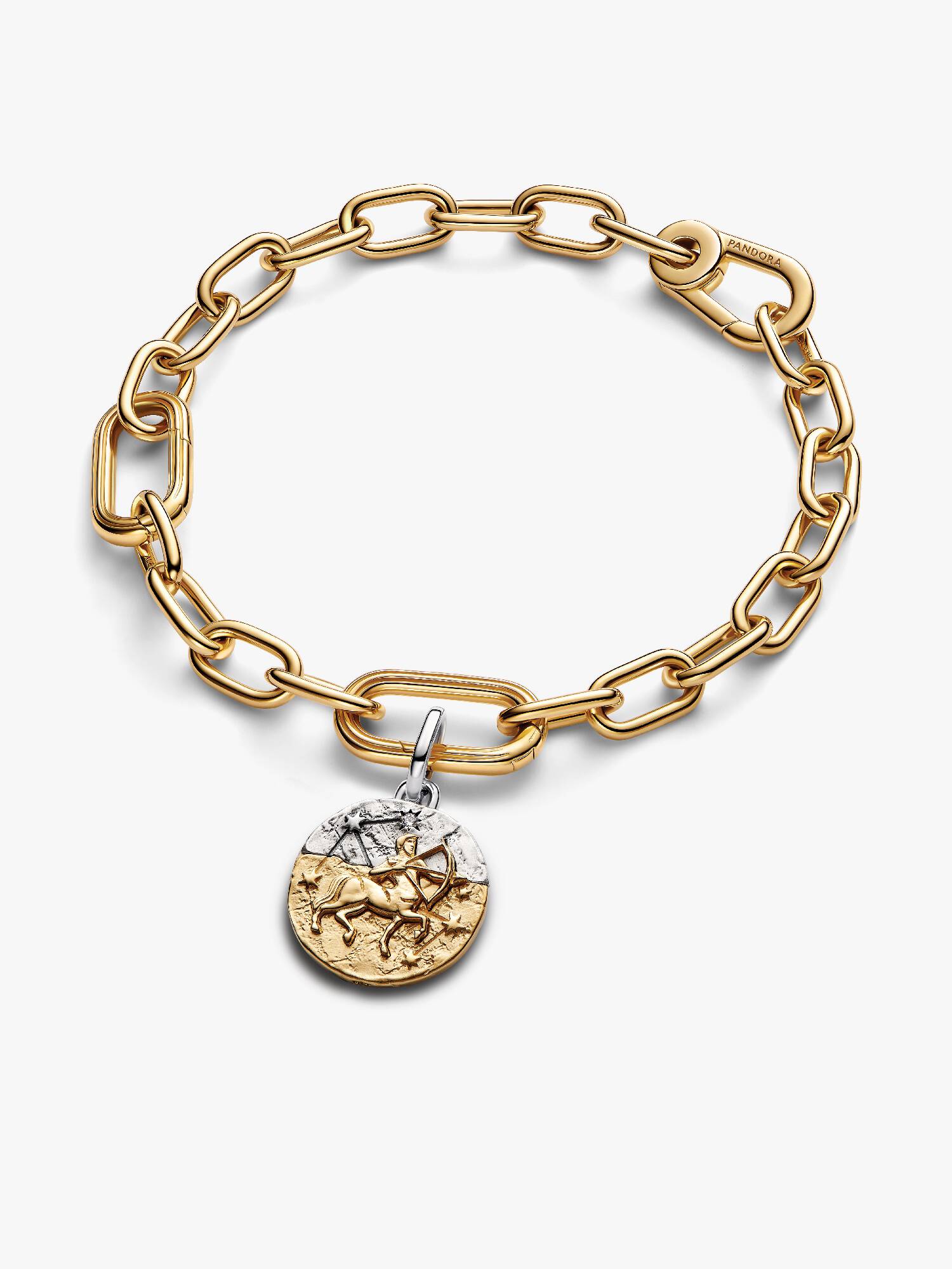 Pulsera con Charm Medallón Sagitario
