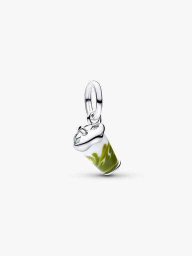 Charm Colgante de Cristal Murano Matcha Latte Helado