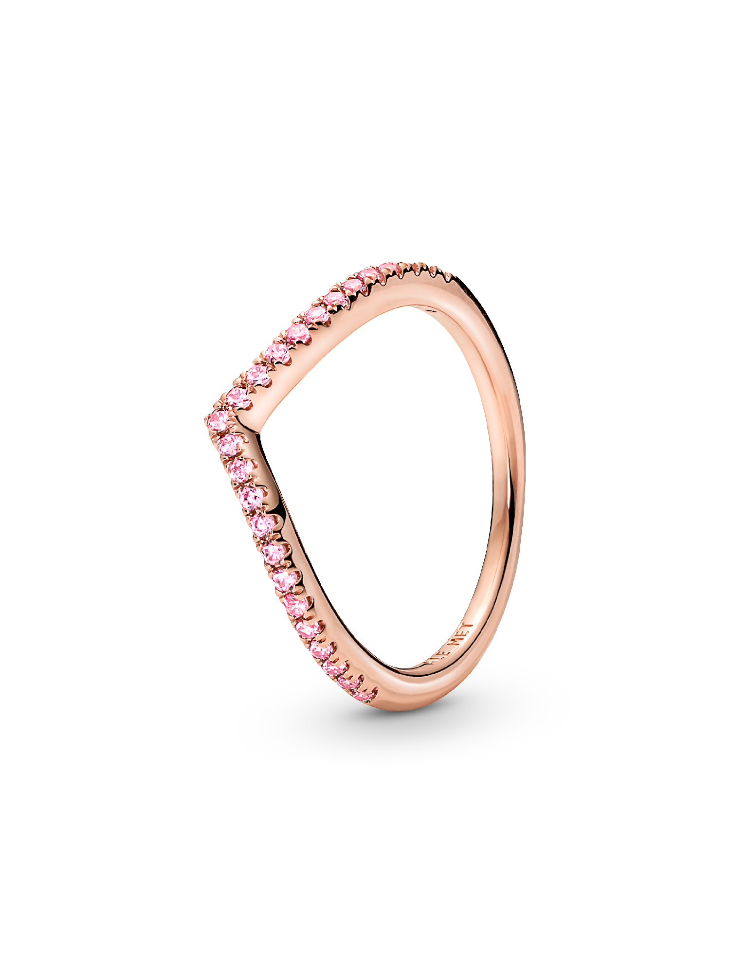 Anillo Deseo reluciente rosa Pandora Timeless