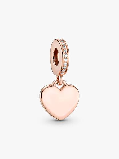 Charm colgante Corazón grabable
