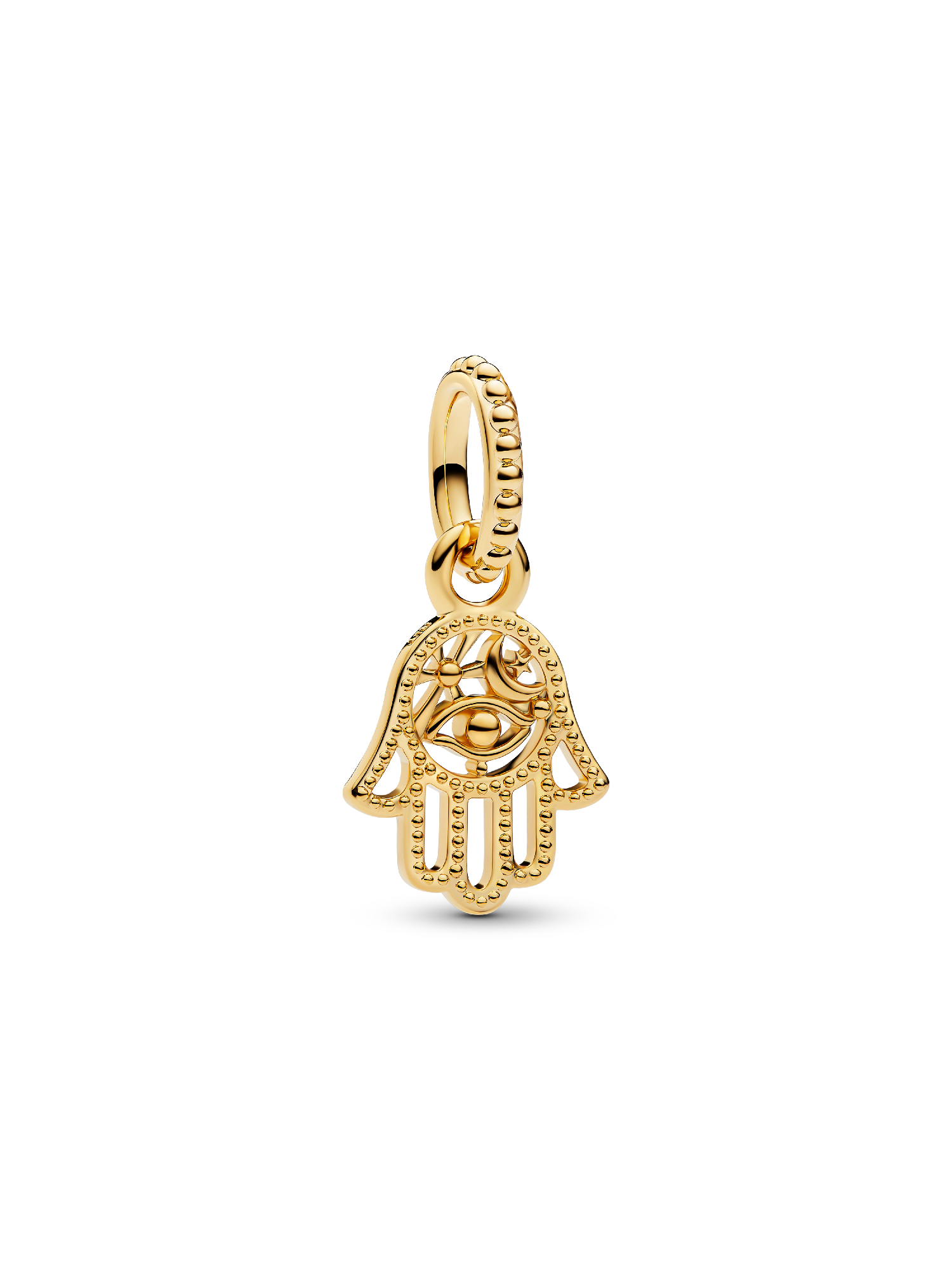 Charm colgante de Mano de Hamsa protectora