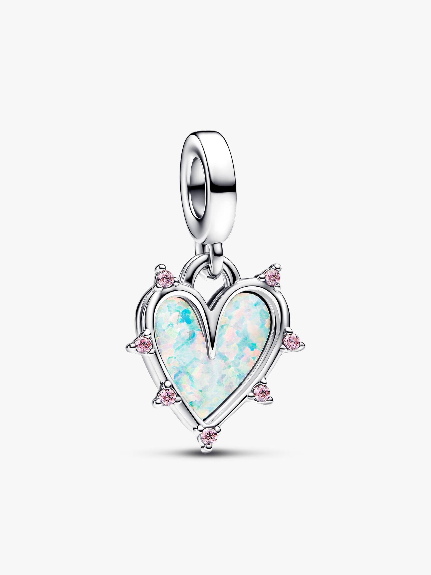 Charm Colgante Doble Amistad Opalescente