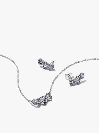 Juego de regalo trilogía de corazones con halo