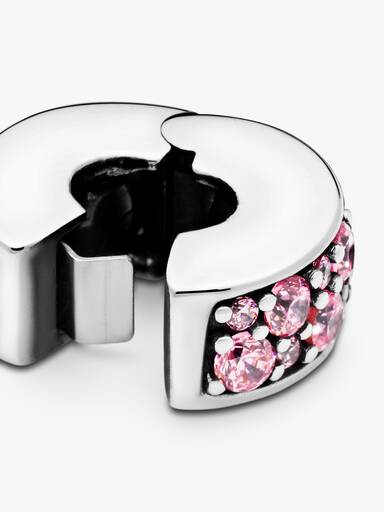 Sujetador de pavé rosa