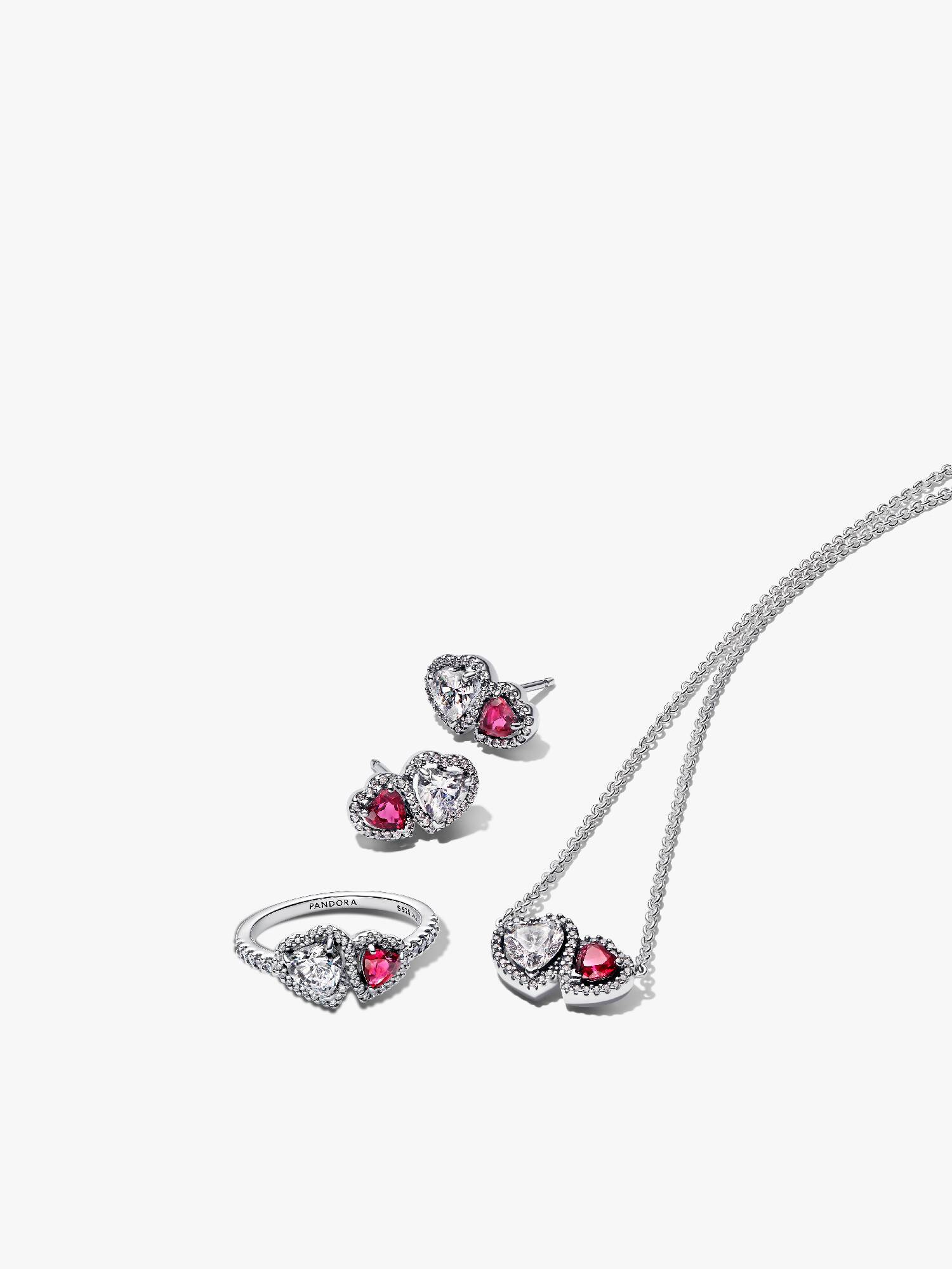 Set de regalo de joyería corazón del Amor