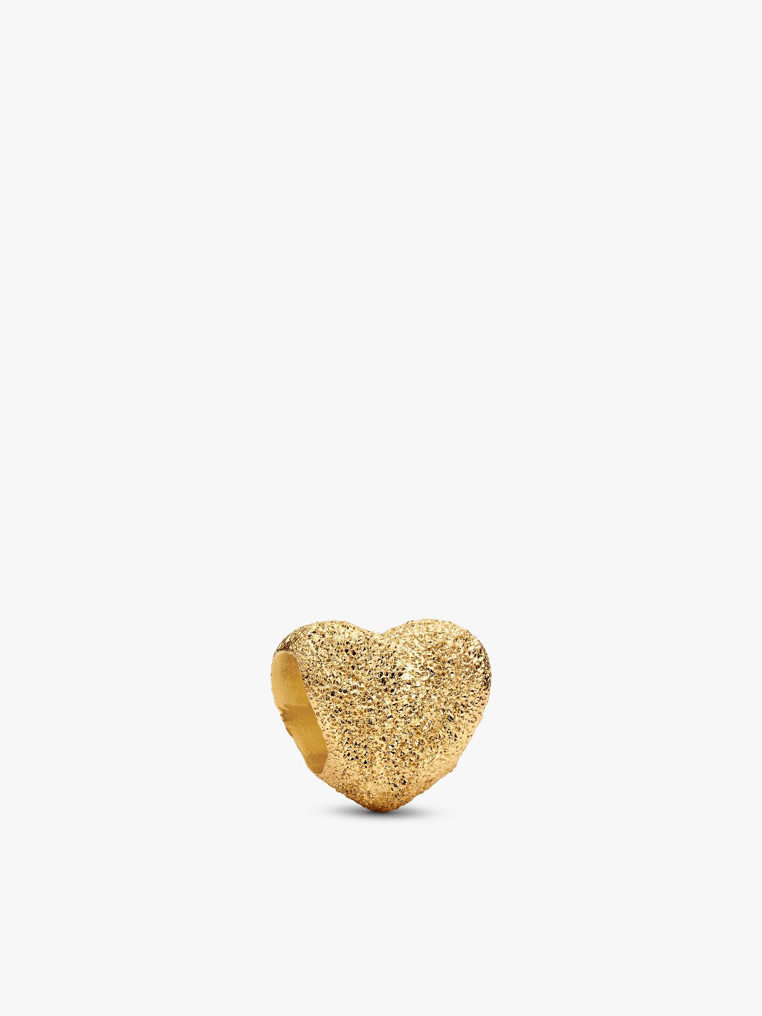 Mini charm Corazón con textura