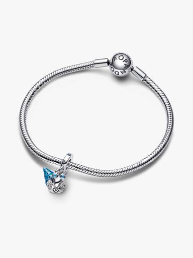 Charm colgante Cangrejo ermitaño que brilla en la oscuridad