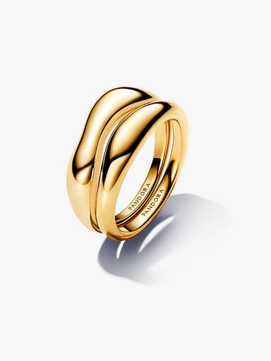 Anillos Banda Forma Orgánica