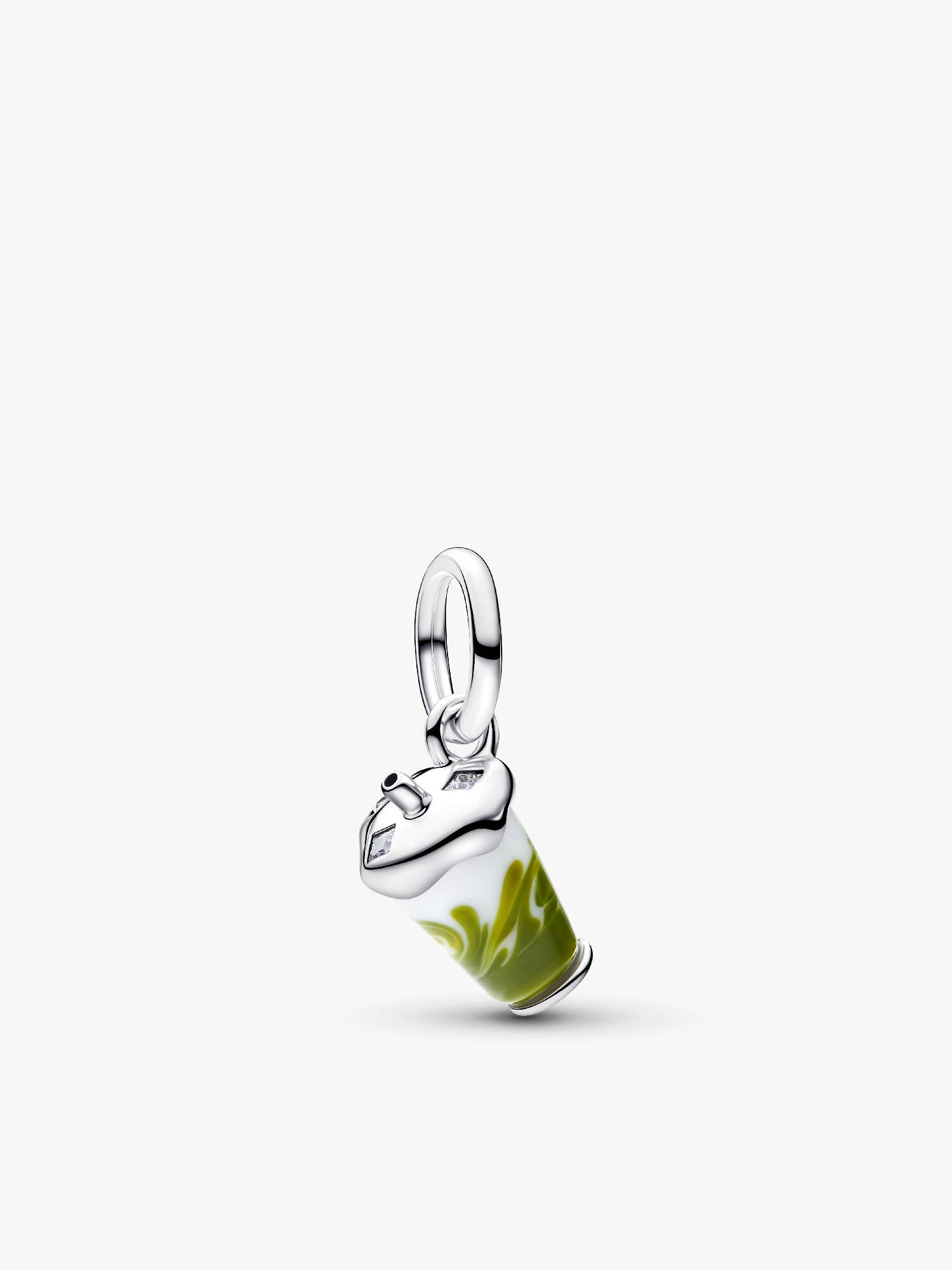 Charm Colgante de Cristal Murano Matcha Latte Helado