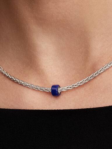 Mini Charm de Cristal Murano Azul