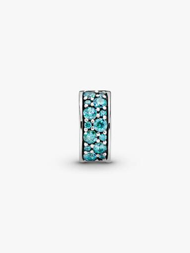 Sujetador de pavé azul cerceta