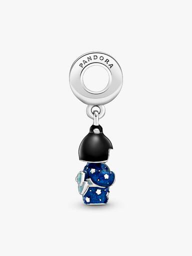 Charm colgante Muñeca japonesa con quimono azul