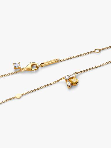 Collar con Colgante Abeja Miel