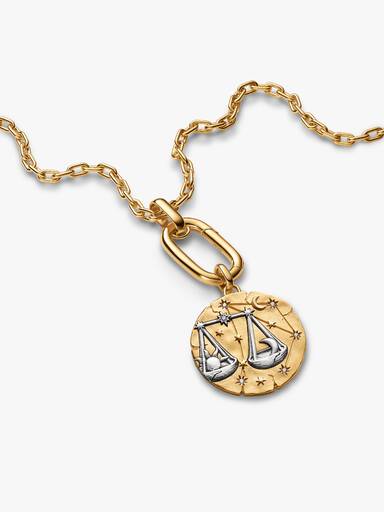 Charm Medallón grande Signo Zodical Libra