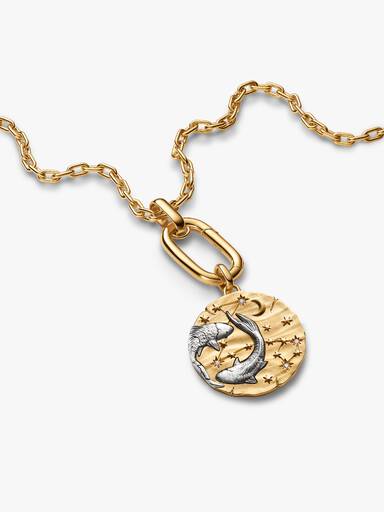 Charm Medallón grande Signo Zodical Piscis