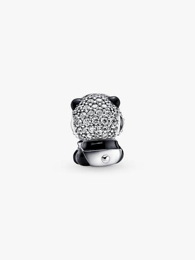 Charm Panda tierno reluciente