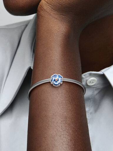 Charm Pensamiento azul