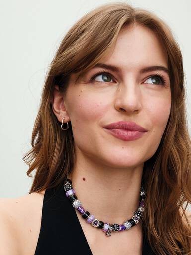 Aretes de aro Corazón asimétrico