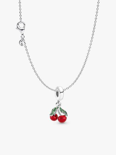 Set de Collar y Charm de Cereza de Megan