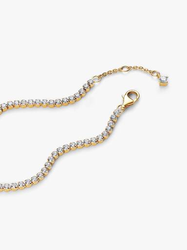 Brazalete de tenis brillante