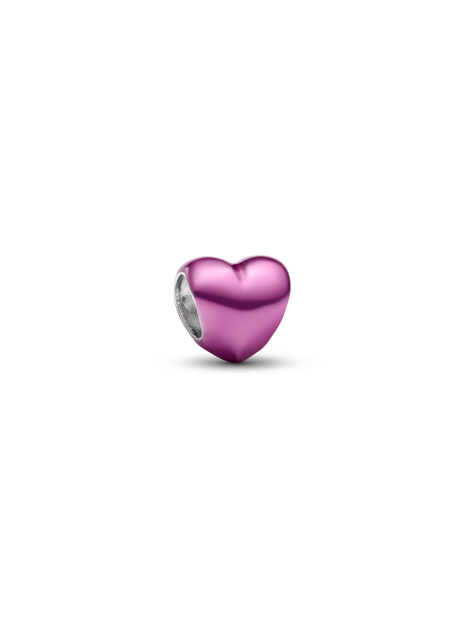 Mini Charm Corazón Rosado