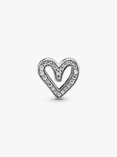 Charm resplandeciente Corazón de diseño libre