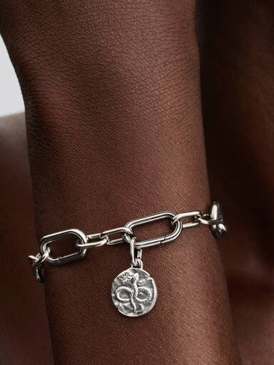 Charm Medallón Serpiente Infinita