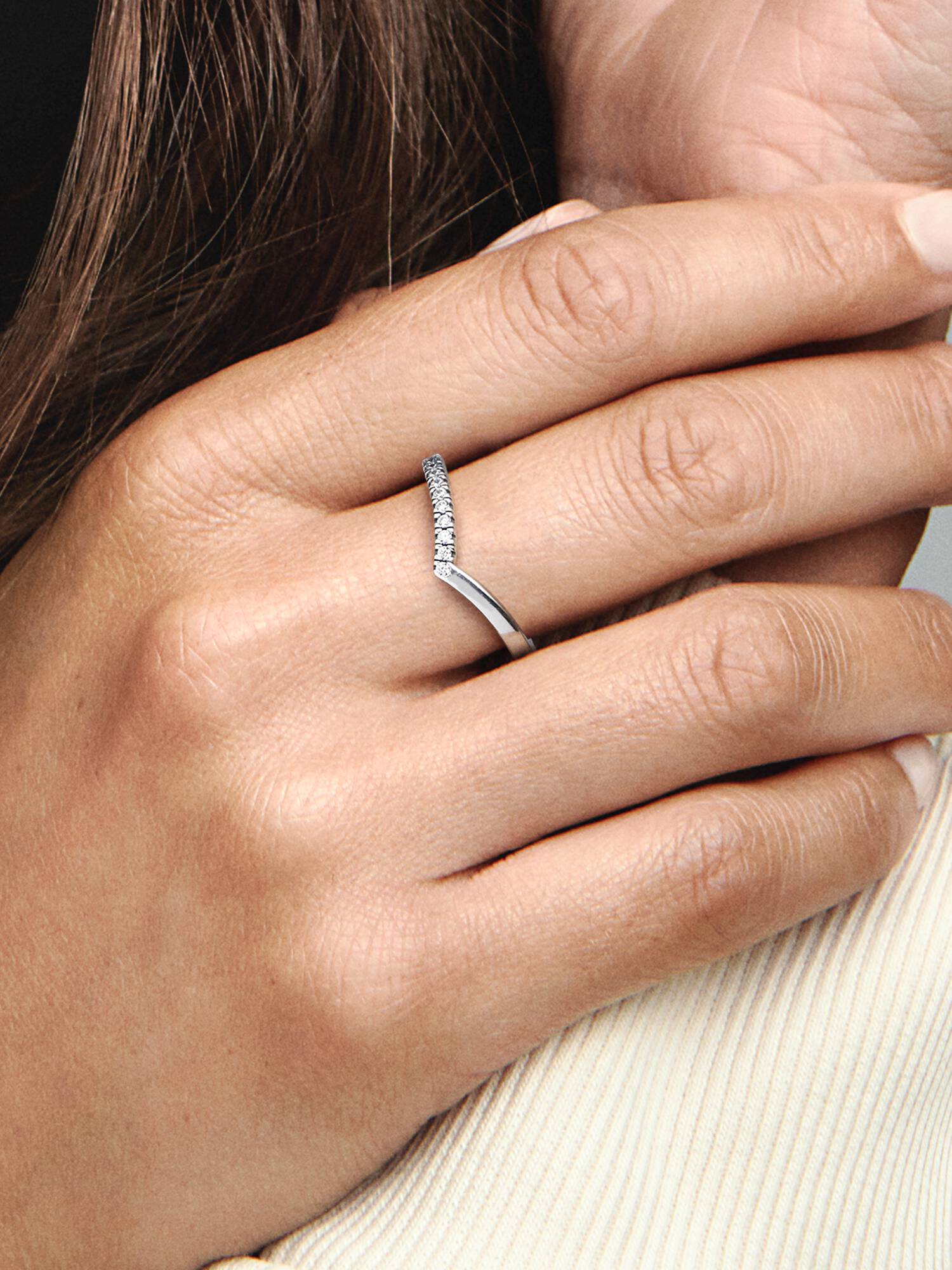 Anillo Deseo brillante Pandora Timeless