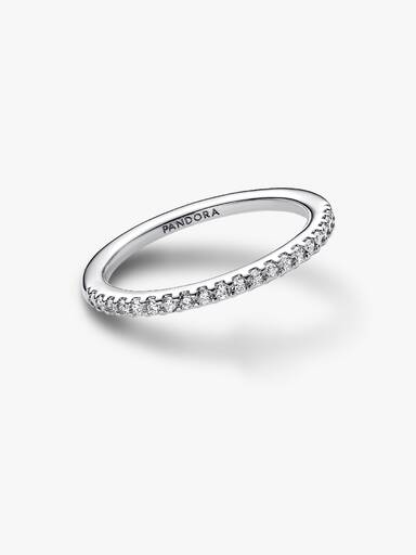 Anillo banda brillante