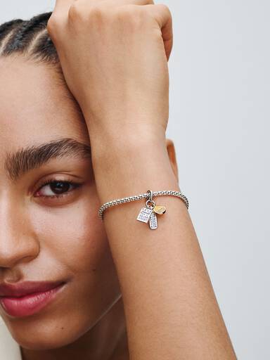 Charm Colgante Triple Amistad