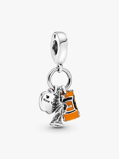 Charm Colgante PANDORA Con Símbolos De New York City