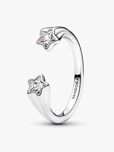 Anillo Abierto Estrellas Fugaces