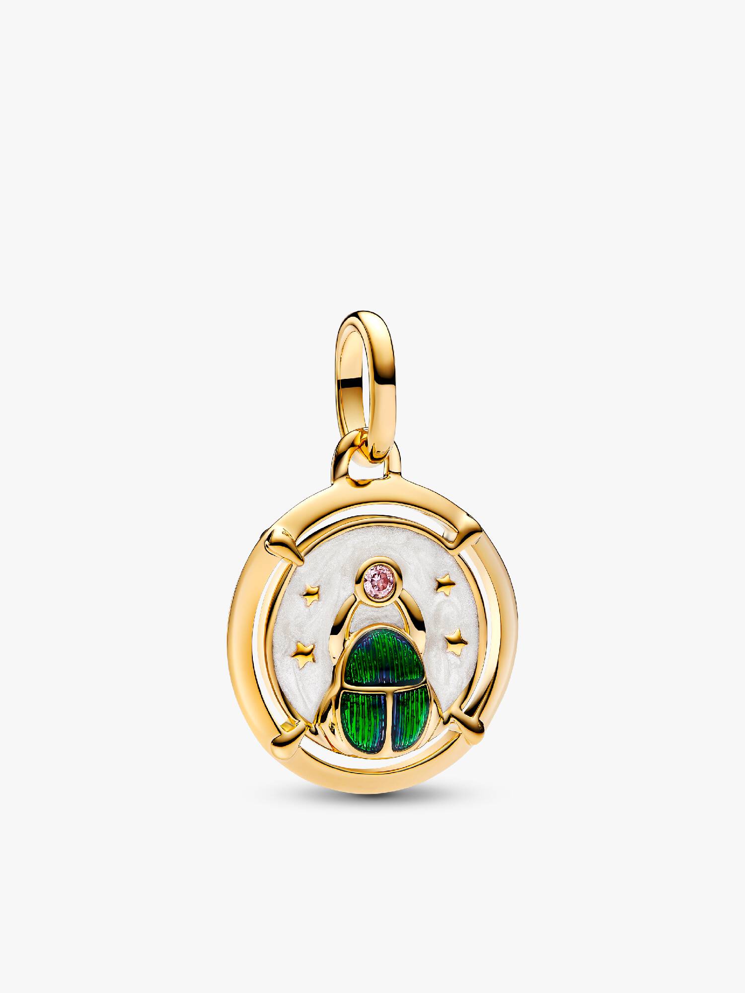 Charm Medallón Escarabajo
