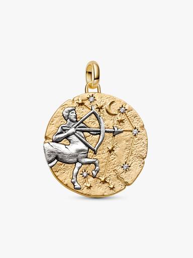 Charm Medallón Grande Signo Zodiacal Sagitario