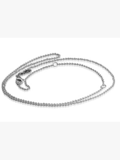 Cadena en plata de ley