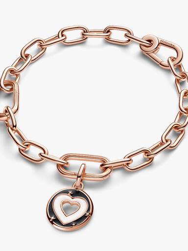 Charm Medallón Corazones Pandora ME