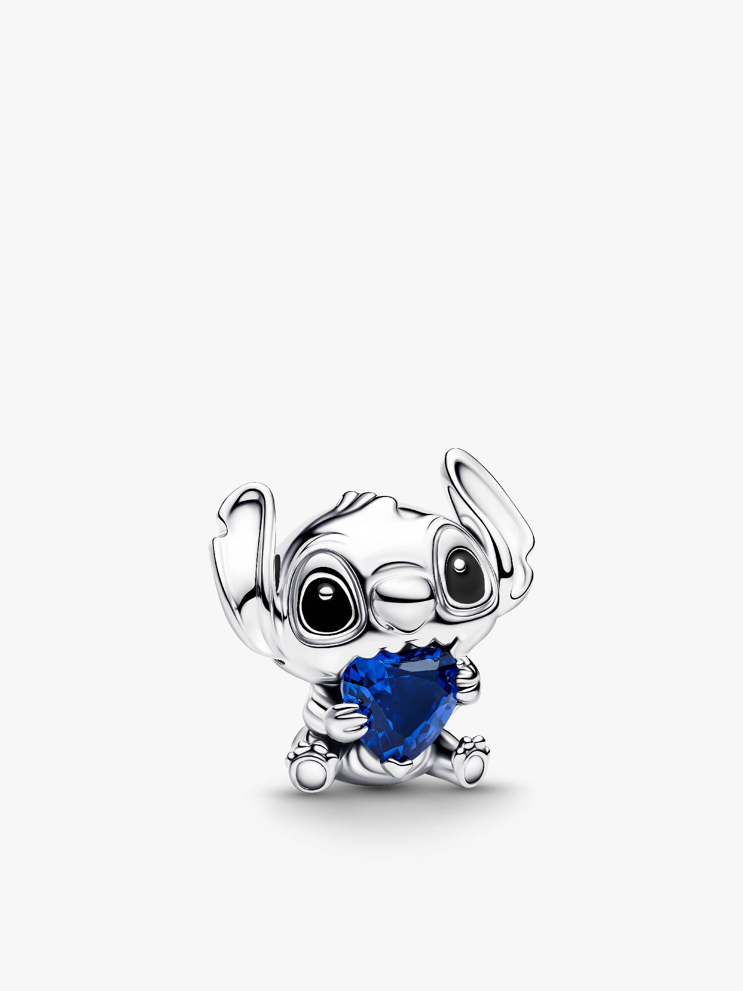 Charm Corazón Azul Stitch de Disney