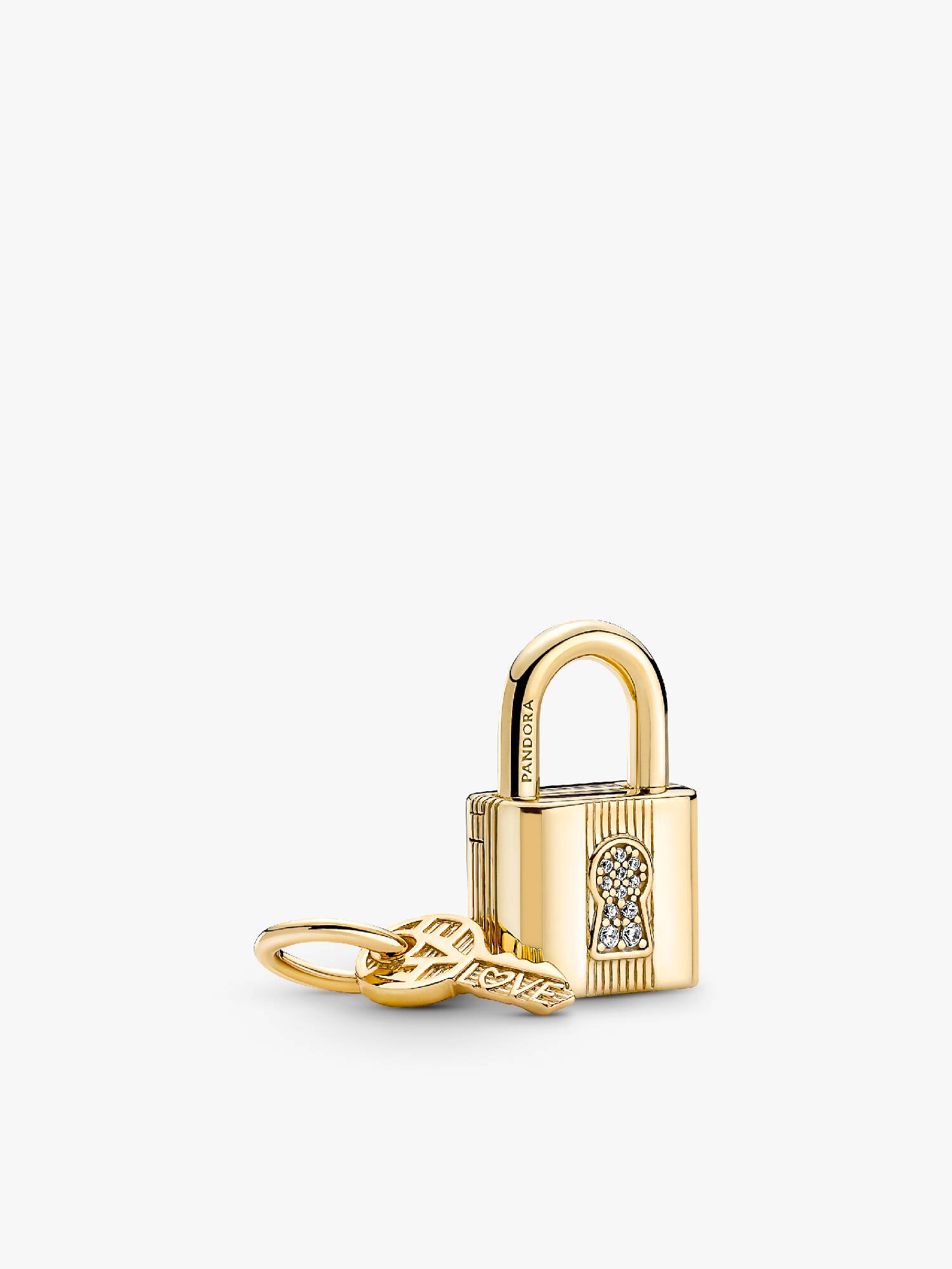 Charm colgante Candado y llave