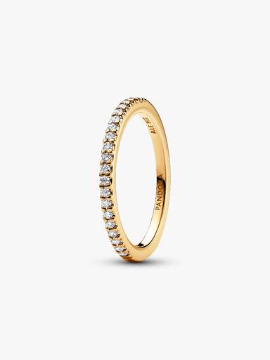 Anillo banda brillante