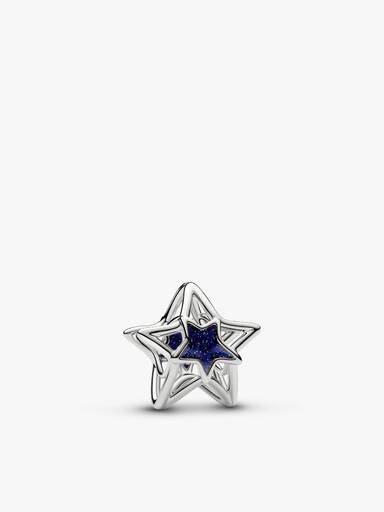 Brazalete con charms de estrellas y planetas