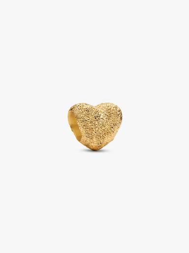 Mini charm Corazón con textura