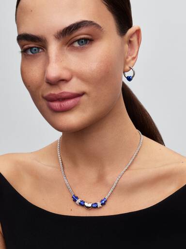 Mini Charm Corazón Azul